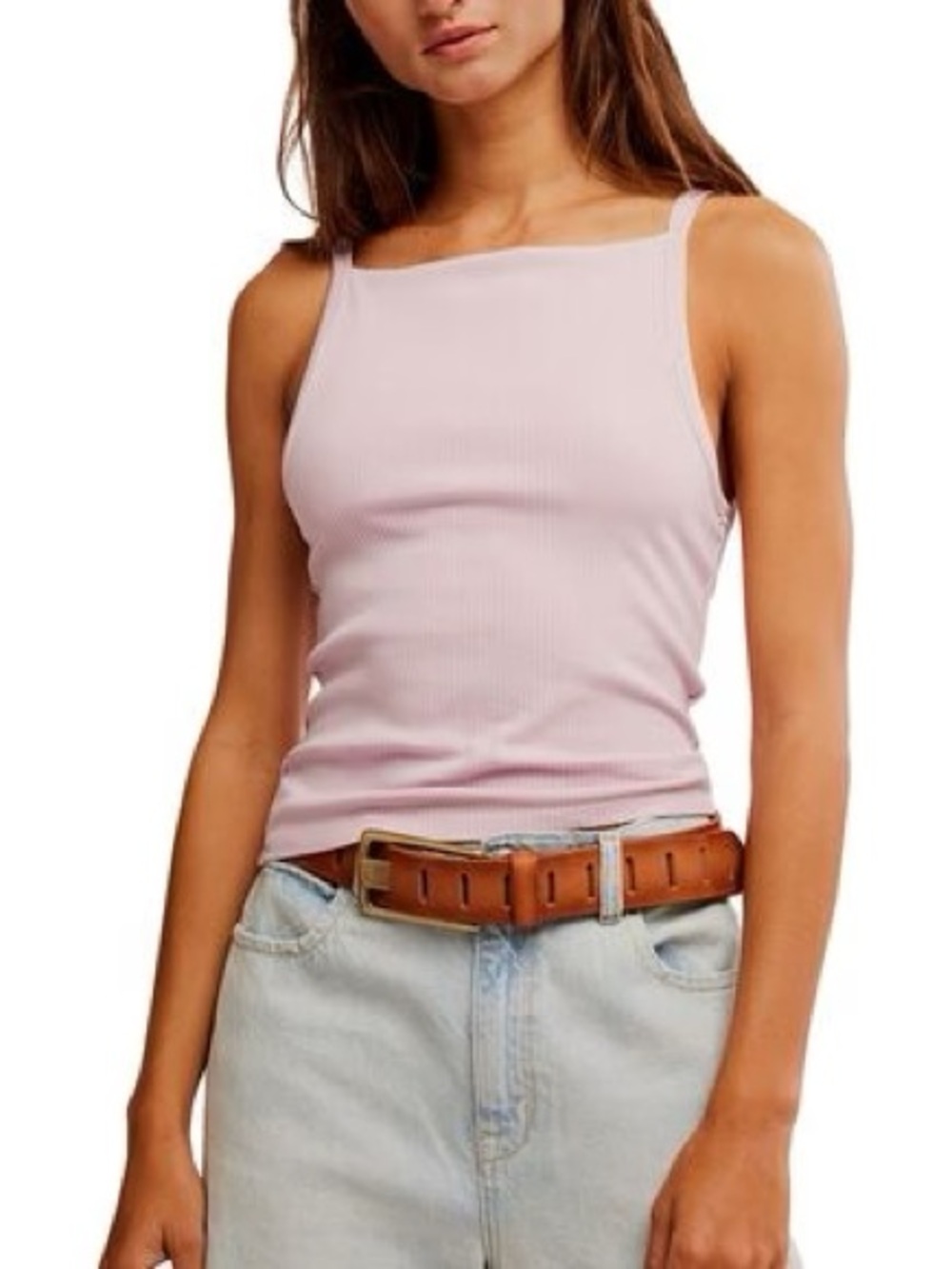 New Free People Mia Tank-Pink A Boo